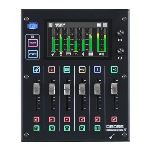 BOSS ボス/Gigcaster 5 (GCS-5) 配信用オーディオミキサー Amazon.com: BOSS Gigcaster 5 Compact 5-Channel Audio Streaming